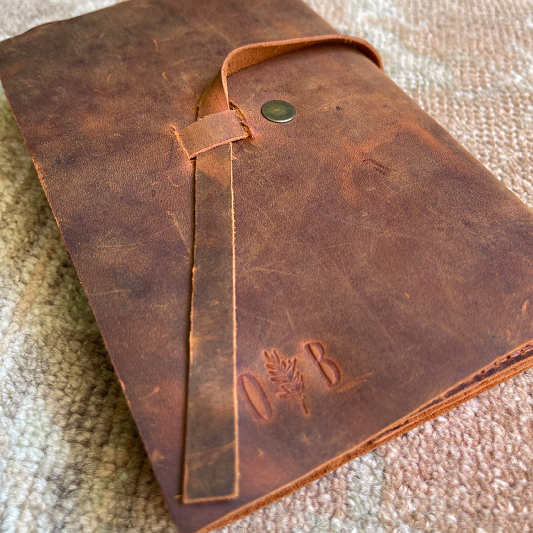 Leather Journal Cover