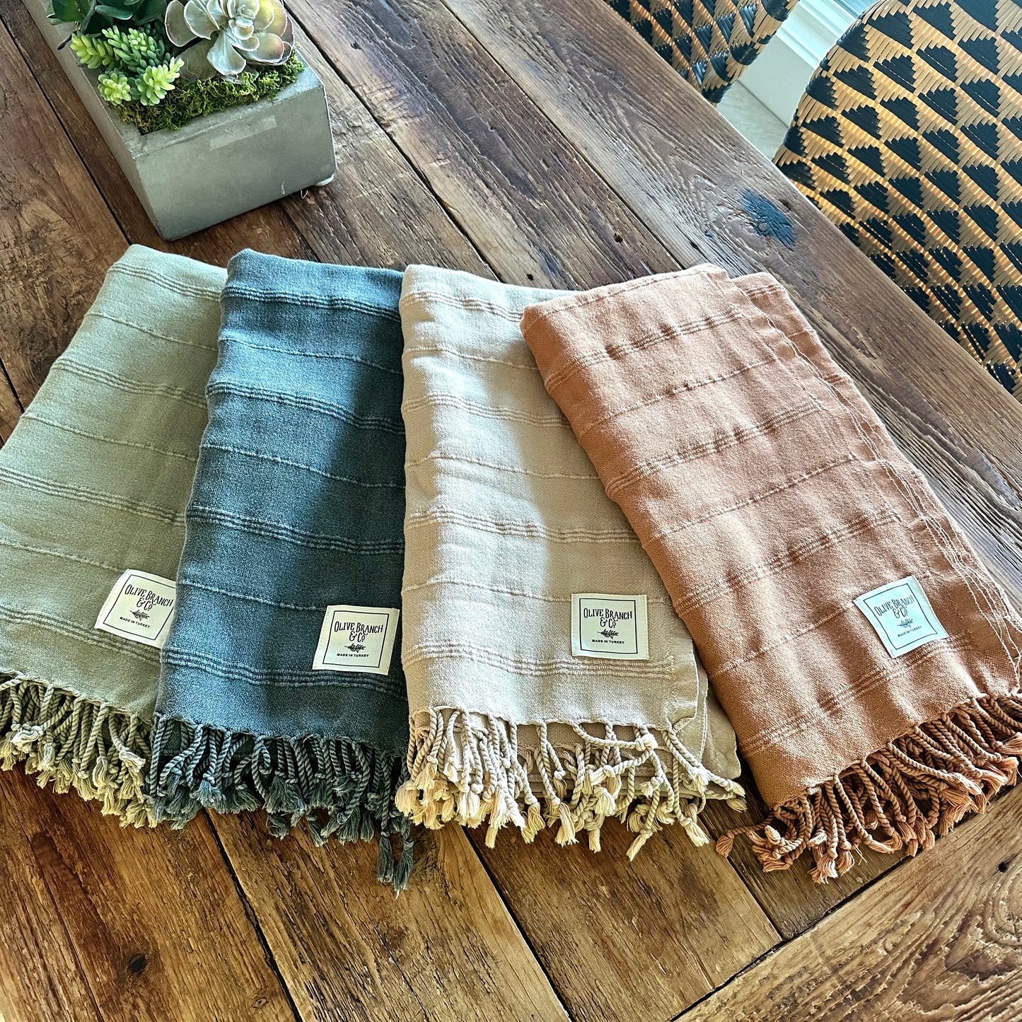Turkish Towels - Charcoal