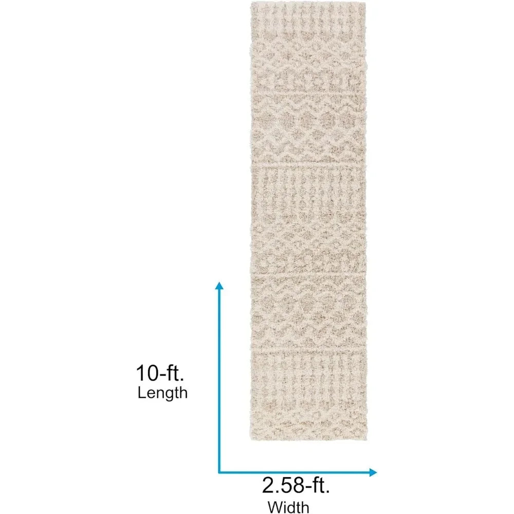 Modern Turkish Elegance Runner Rug (2'7" x 10')